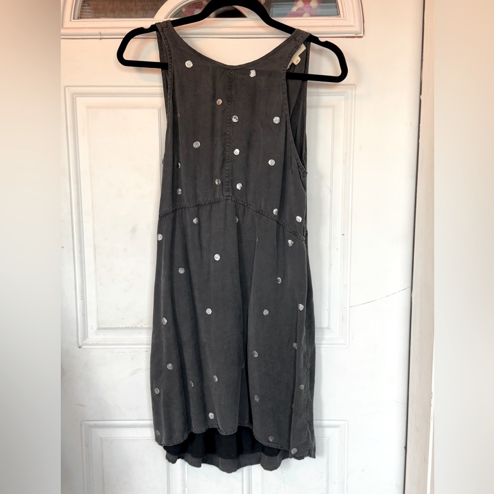 cloth & stone Polka Dot Shirt Dress - Size XS